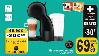 Cora Espressomachine aanbieding