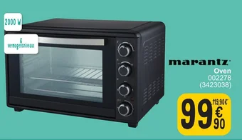 Cora Oven aanbieding