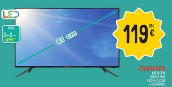 Cora LED-TV aanbieding