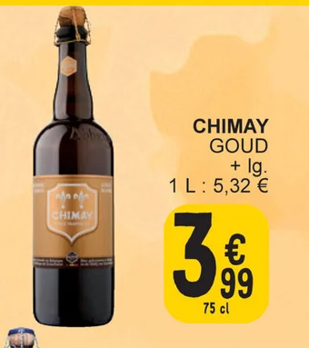 Cora CHIMAY GOUD aanbieding
