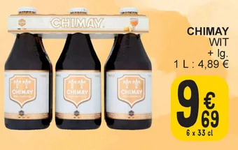Cora CHIMAY WIT aanbieding