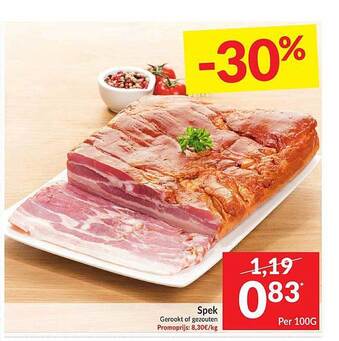 Intermarché Spek aanbieding