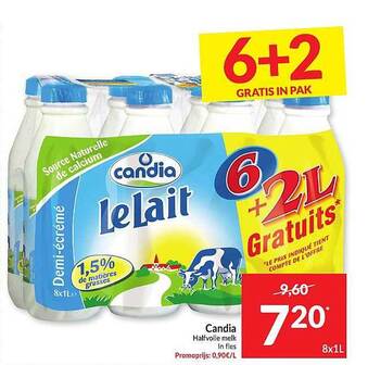 Intermarché Candia Halfvolle Melk aanbieding