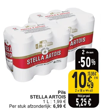 Cora Pils STELLA ARTOIS aanbieding