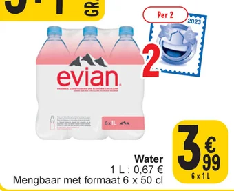 Cora Water aanbieding
