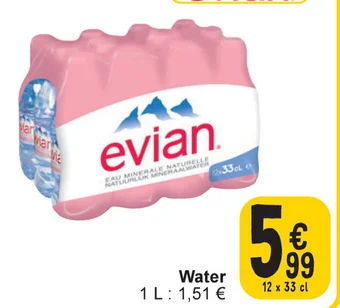 Cora Water aanbieding