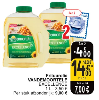 Frituurolie VANDEMOORTELE