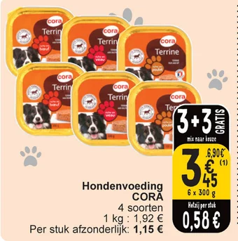 Cora Hondenvoeding aanbieding