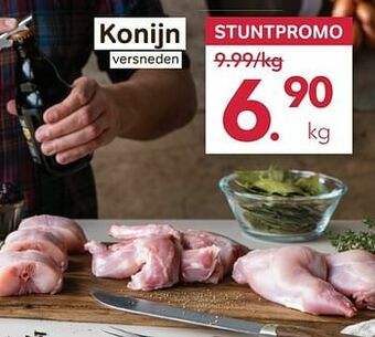 Buurtslagers Konijn aanbieding