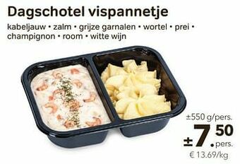 Buurtslagers Dagschotel vispannetje aanbieding