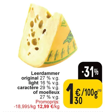 Cora Leerdammer aanbieding