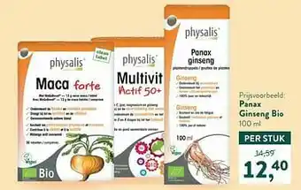 Holland & Barrett Panax ginseng bio aanbieding