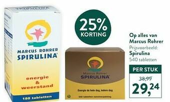 Holland & Barrett Spirulina aanbieding