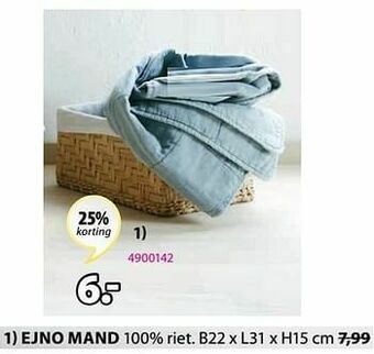 Jysk Ejno mand aanbieding