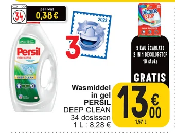 Cora Wasmiddel in gel PERSIL aanbieding