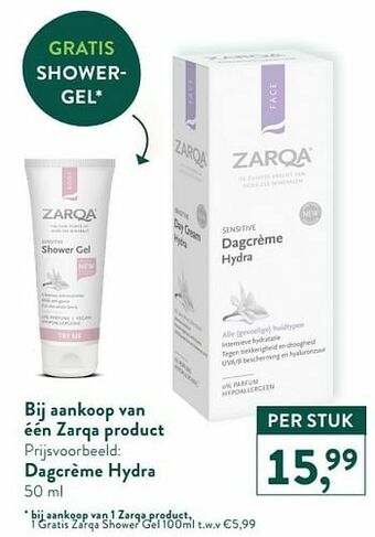 Holland & Barrett Dagcrème hydra aanbieding