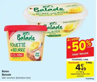 Carrefour Boter Balade aanbieding