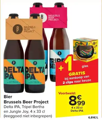 Carrefour Bier Brussels Beer Project aanbieding