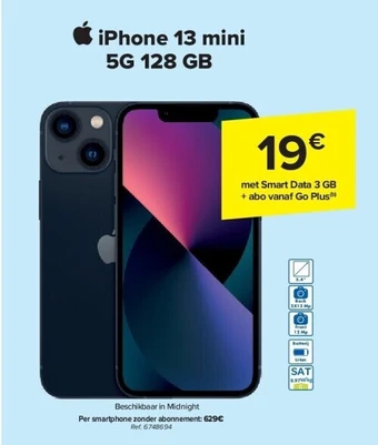 iPhone 13 mini 5G 128 GB