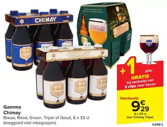 Carrefour Gamma Chimay aanbieding