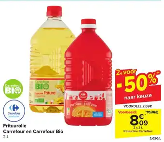 Carrefour Frituurolie aanbieding