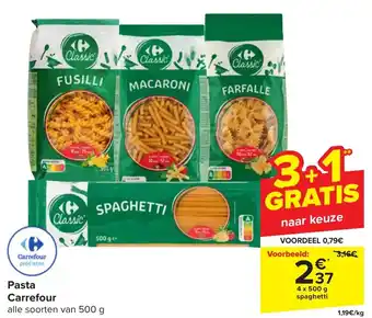 Carrefour Pasta aanbieding
