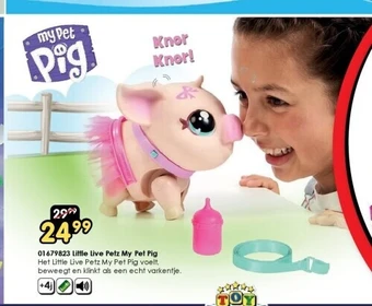 01679823 little live petz my pet pig