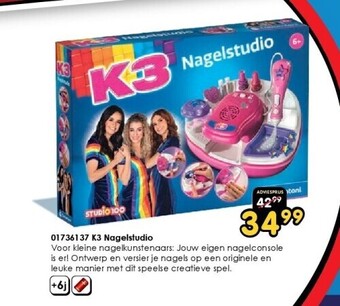 ToyChamp 01736137 k3 nagelstudio aanbieding