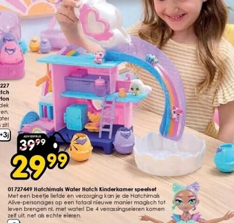 ToyChamp 01727449 hatchimals water hatch kinderkamer speelset aanbieding