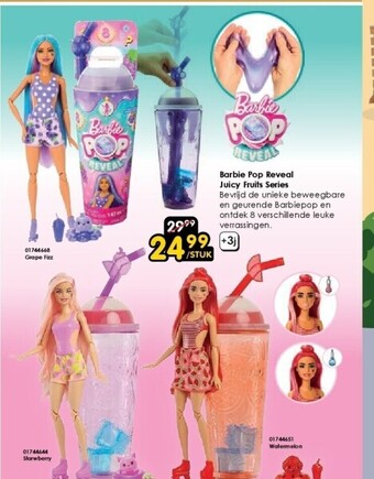 ToyChamp Barbie pop reveal juicy fruits series aanbieding