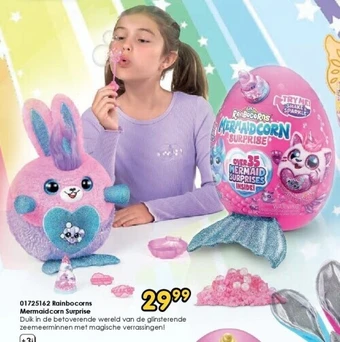 ToyChamp 01725162 rainbocorns mermaidcorn surprise aanbieding