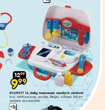 ToyChamp 01329377 16-delig meeneem medisch centrum aanbieding
