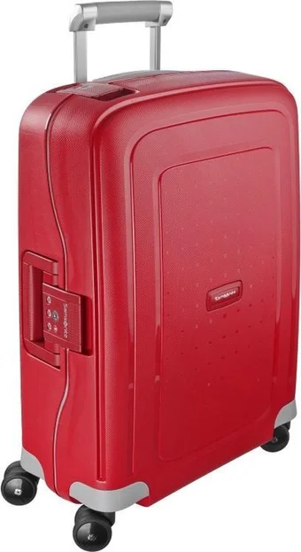 Samsonite reiskoffer - s'cure spinner 55/20 (handbagage) rood