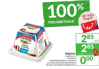 Intermarché Soignon Geitenkaas aanbieding