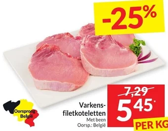 Intermarché Varkens filetkoteletten aanbieding