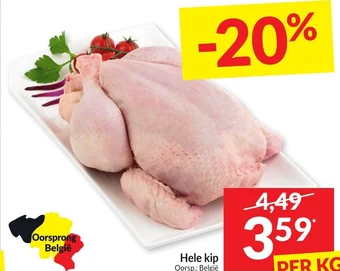 Intermarché Hele kip aanbieding