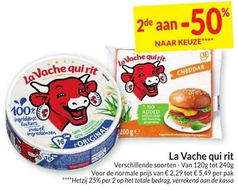 Intermarché La Vache qui rit aanbieding
