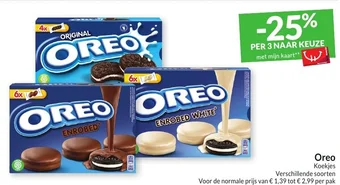 Intermarché Oreo Koekjes aanbieding