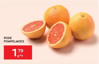 RODE POMPELMOES