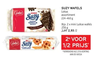Alvo SUZY WAFELS Lotus aanbieding