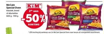 Spar McCain Special Oven aanbieding