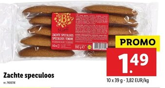 Lidl Zachte speculoos aanbieding