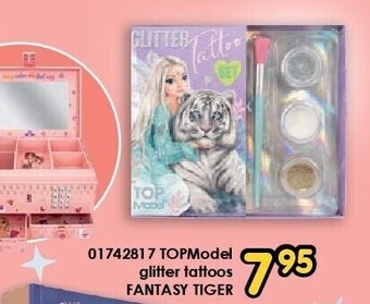 ToyChamp 01742817 topmodel glitter tattoos fantasy tiger aanbieding