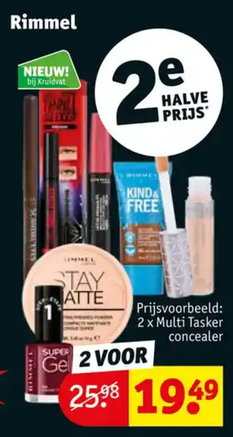 Kruidvat Rimmel aanbieding