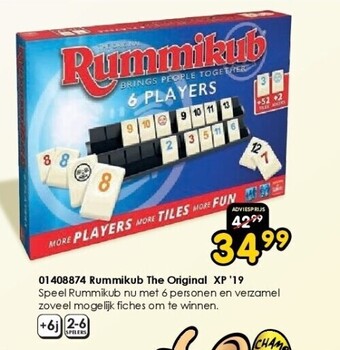 ToyChamp 01408874 rummikub the original xp '19 aanbieding