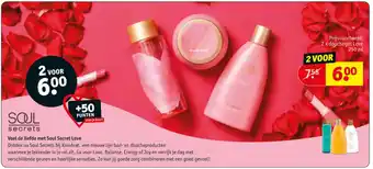 Kruidvat Douchegel love 250 ml aanbieding