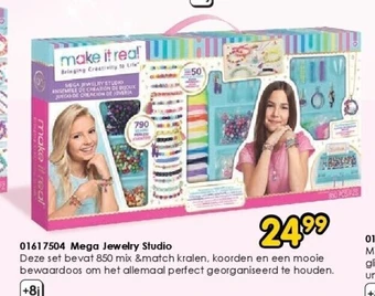 ToyChamp 01617504 mega jewelry studio aanbieding