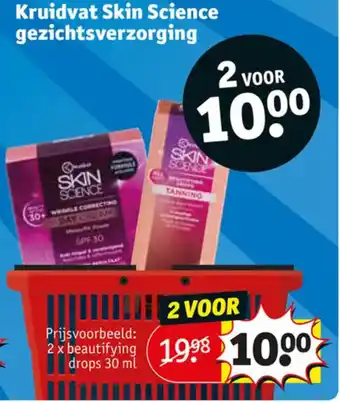 Kruidvat Kruidvat Skin Science gezichtsverzorging aanbieding