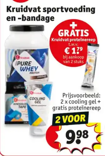 Kruidvat Kruidvat sportvoeding en -bandage aanbieding