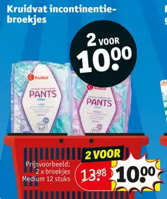 Kruidvat incontinentiebroekjes